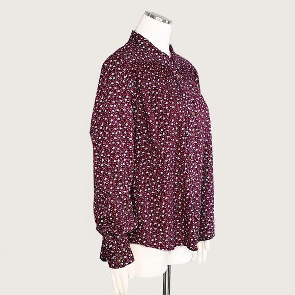 Maeve by Anthropologie Floral Button Blouse NWOT - Picture 3 of 8